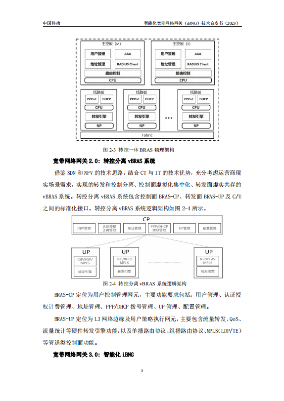 智能化宽带网络网关（iBNG）技术白皮书（2023 年）